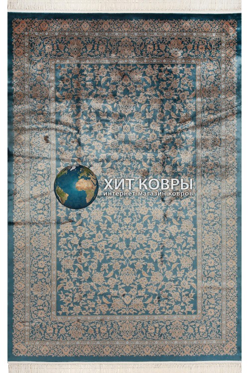 Иранский ковер Bambo 14593 Голубой